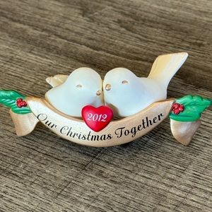 2012 Our Christmas Together Hallmark Keepsake Ornament